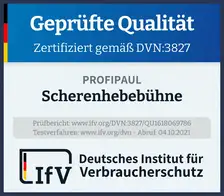 Siegel Scherenhebebühne