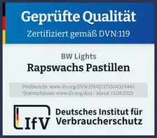 Siegel Rapswachs Pastillen