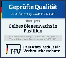 Siegel Gelbes Bienenwachs in Pastillen