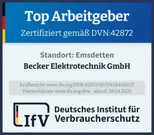 Siegel Zertifizierter Top-Arbeitgeber