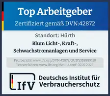 Siegel Zertifizierter Top-Arbeitgeber