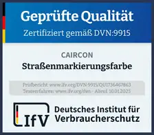 Siegel Straßenmarkierungsfarbe