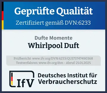 Prüfsiegel Whirlpool Duft