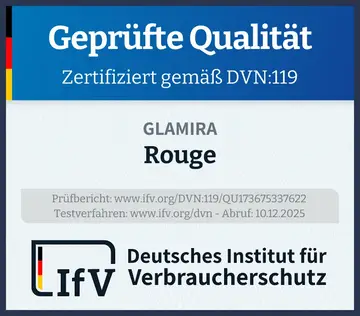 Prüfsiegel Rouge