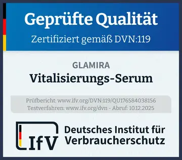 Prüfsiegel Vitalisierungs-Serum