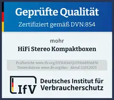Siegel HiFi Stereo Kompaktboxen