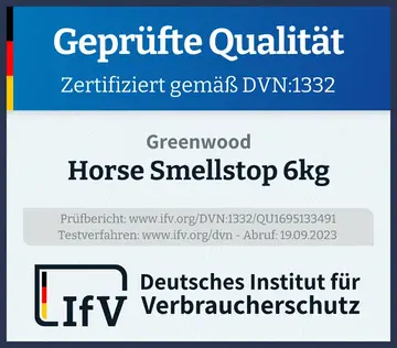 Prüfsiegel Horse Smellstop 6kg