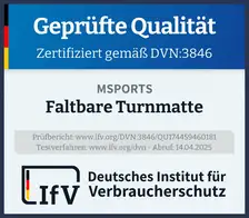 Siegel Faltbare Turnmatte
