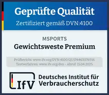 Siegel Gewichtsweste Premium
