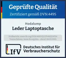 Siegel Leder Laptoptasche