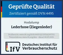 Siegel Lederhose (Ziegenleder)