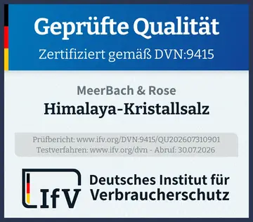 Prüfsiegel Himalaya-Kristallsalz