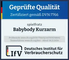 Siegel Babybody Kurzarm