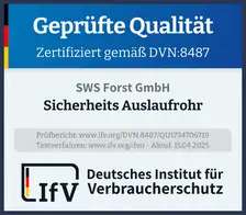 Siegel Sicherheits Auslaufrohr