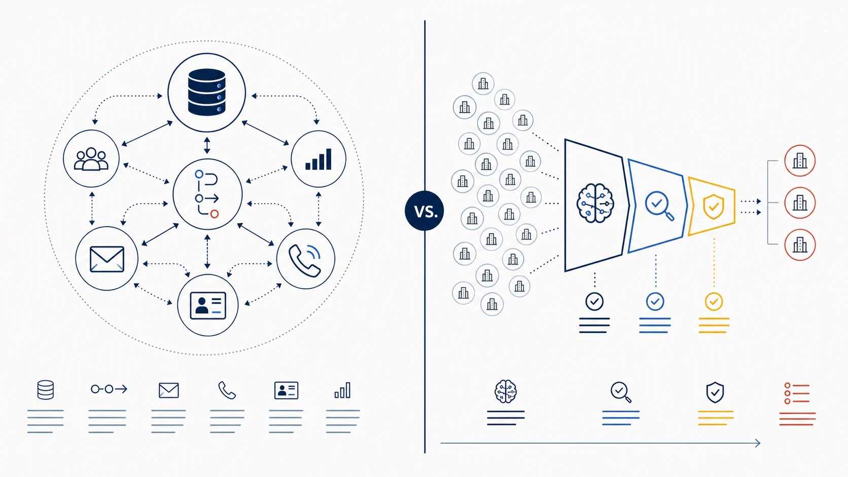 Vergleich von Apollo.io und Leadbase für B2B-Daten und Vertriebsworkflows