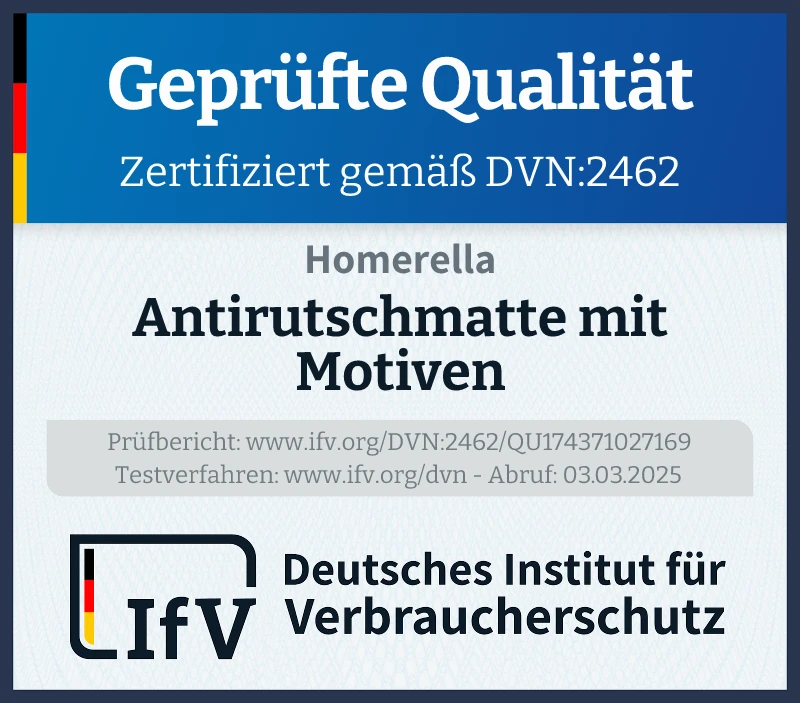 Siegel Antirutschmatte mit Motiven