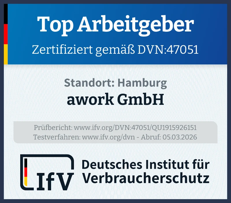 Zertifizierter Top-Arbeitgeber
