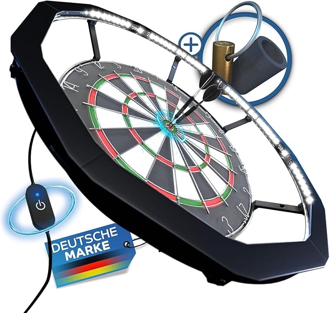 Abbildung Dartscheiben Beleuchtung