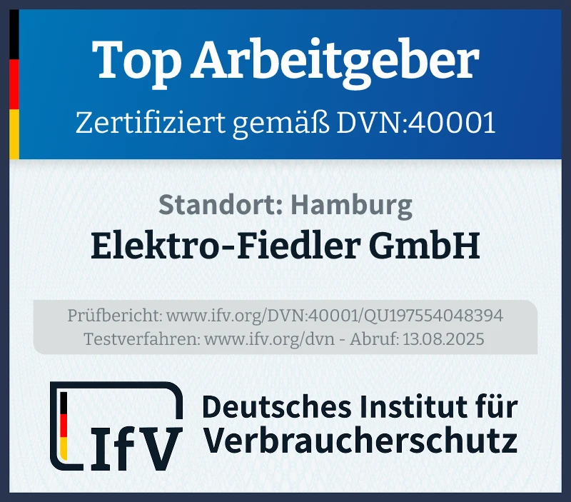 Prüfsiegel Zertifizierter Top-Arbeitgeber