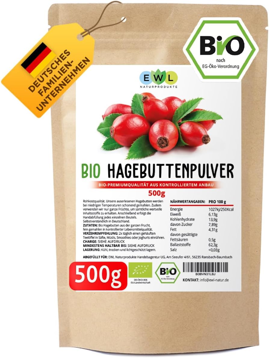Bio-Hagebuttenpulver
