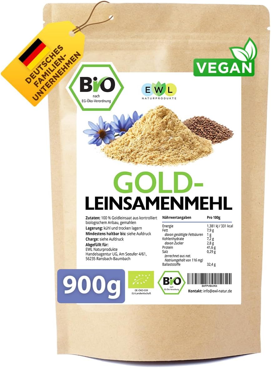 Bio-Goldleinsamenmehl, 900 g