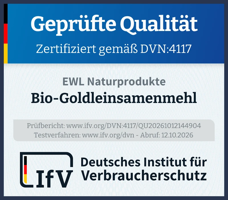 Siegel Bio-Goldleinsamenmehl