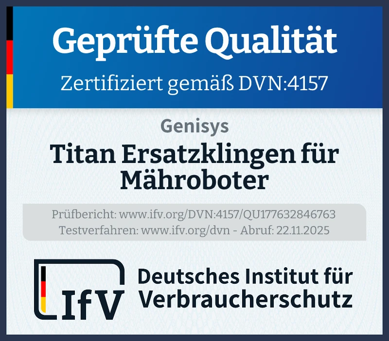 Siegel Titan Ersatzklingen für Mähroboter