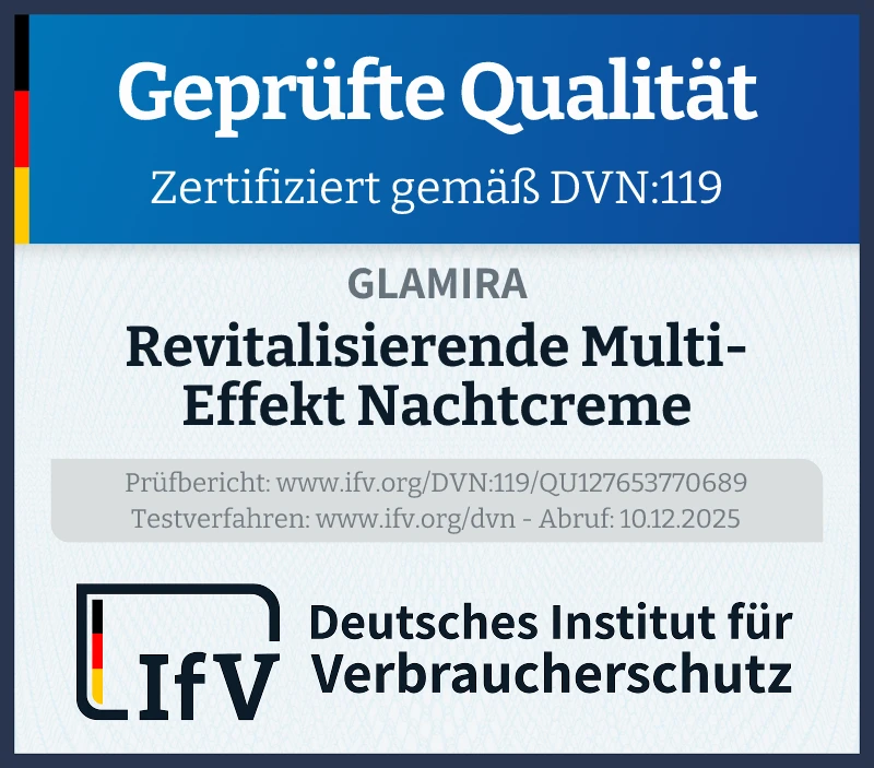 Prüfsiegel Revitalisierende Multi-Effekt Nachtcreme