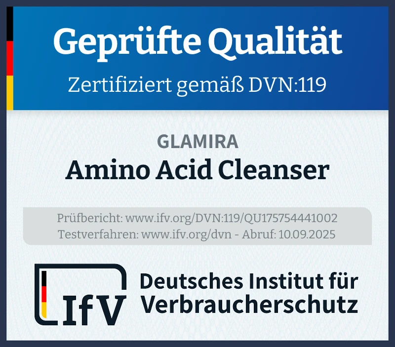 Prüfsiegel Amino Acid Cleanser