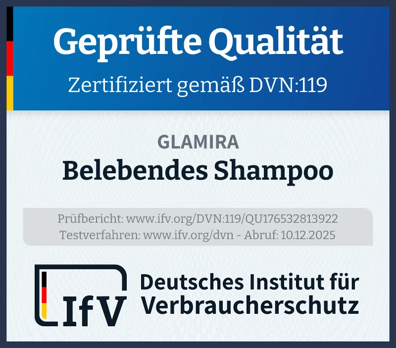 Prüfsiegel Belebendes Shampoo