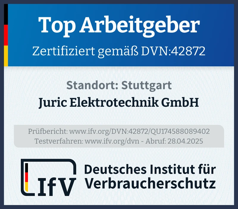 Siegel Zertifizierter Top-Arbeitgeber