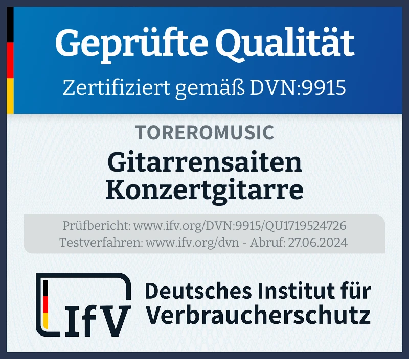 Siegel Gitarrensaiten Konzertgitarre