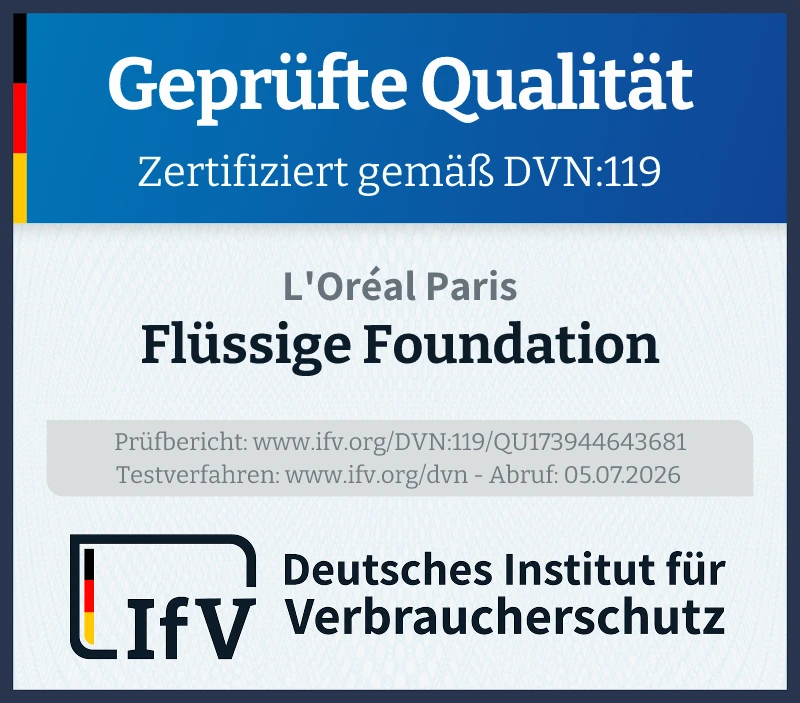 Siegel Flüssige Foundation
