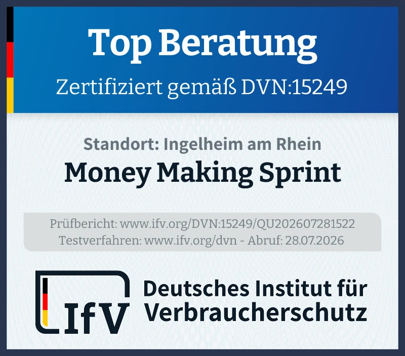 Prüfsiegel Zertifizierte Beratung