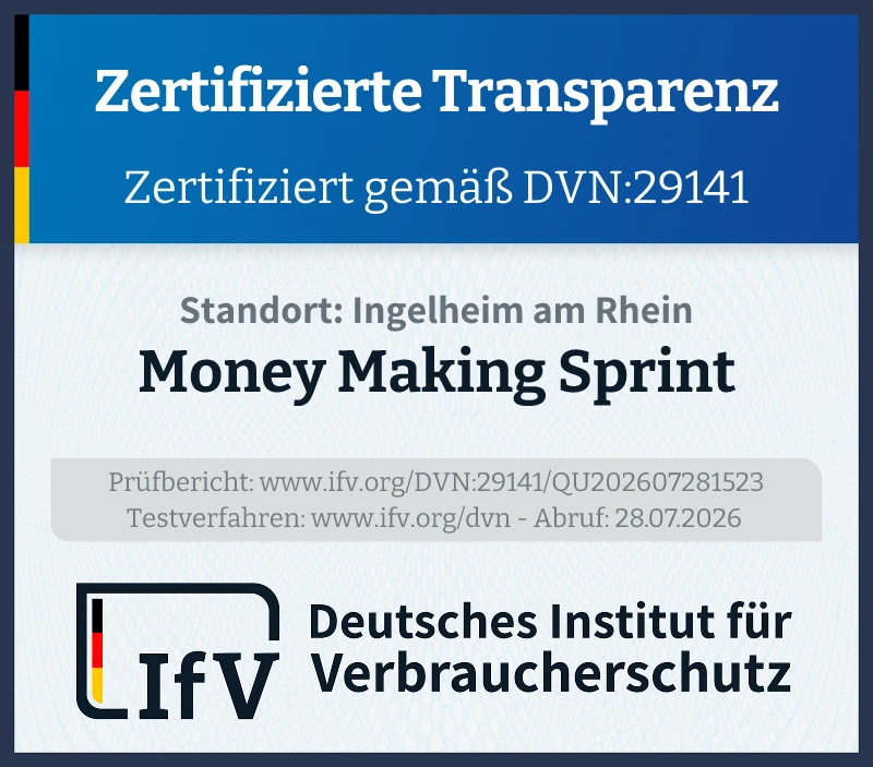 Prüfsiegel Zertifizierte Unternehmenstransparenz