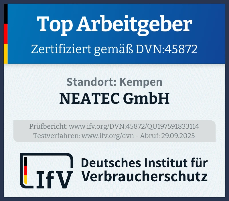 Zertifizierter Top-Arbeitgeber