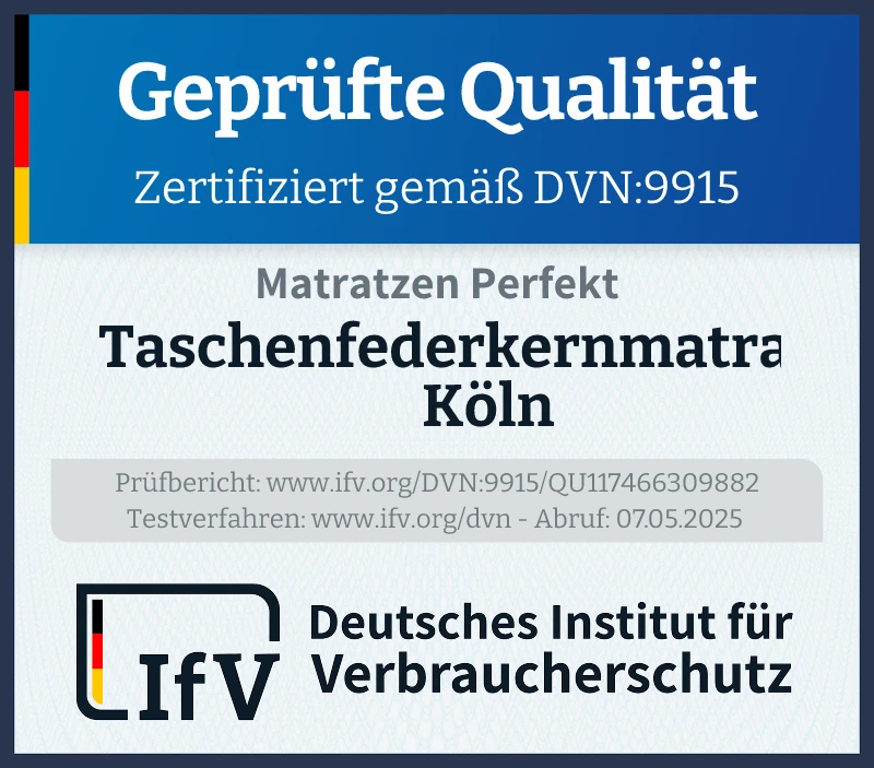 Siegel Taschenfederkernmatratze Köln