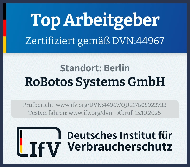 Zertifizierter Top-Arbeitgeber