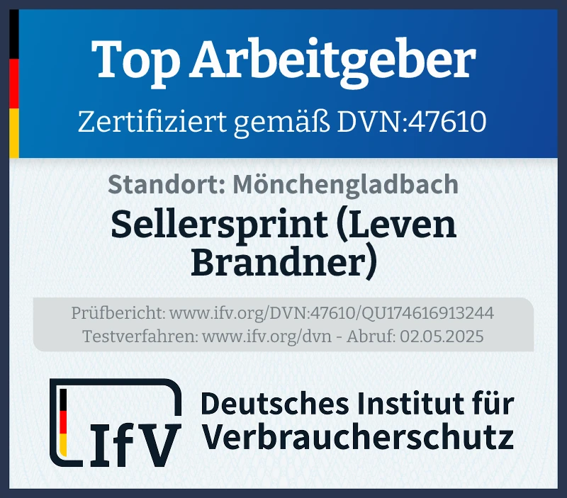 Prüfsiegel Zertifizierter Top-Arbeitgeber