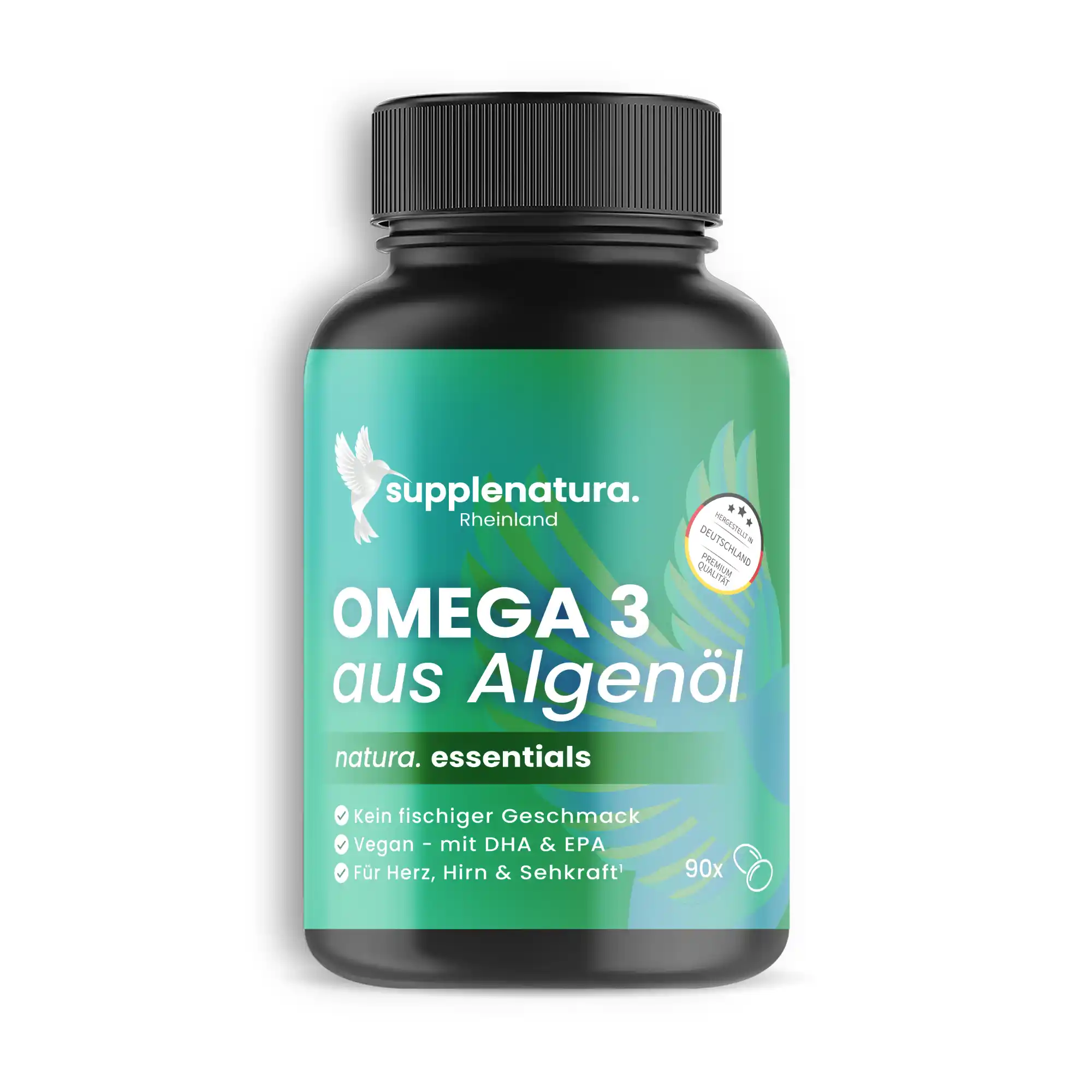Omega-3 Algenöl, 90 Kapseln