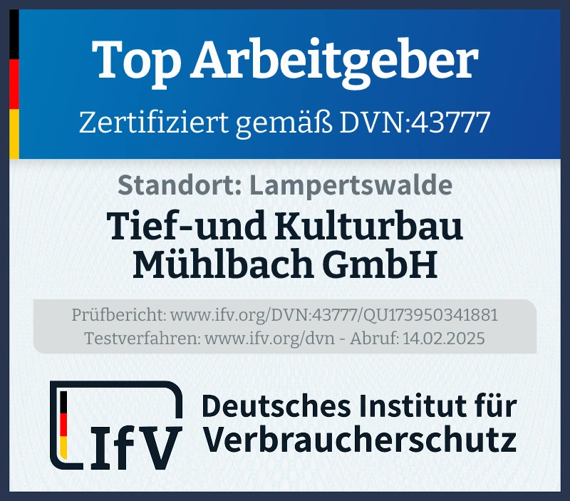 Prüfsiegel Zertifizierter Top-Arbeitgeber