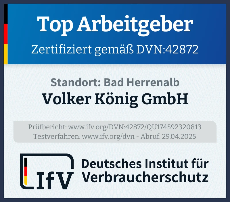 Zertifizierter Top-Arbeitgeber