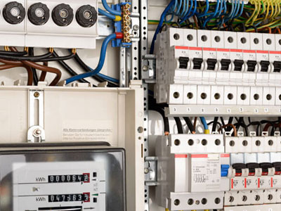 Elektrotechnik-Motiv aus dem offiziellen Auftritt von Elektro Prestele