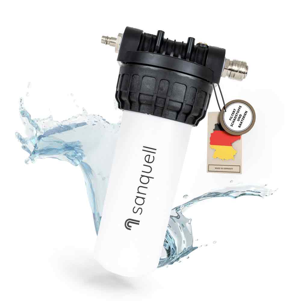 Sanquell Untertisch Wasserfilter Küche als Produktmotiv