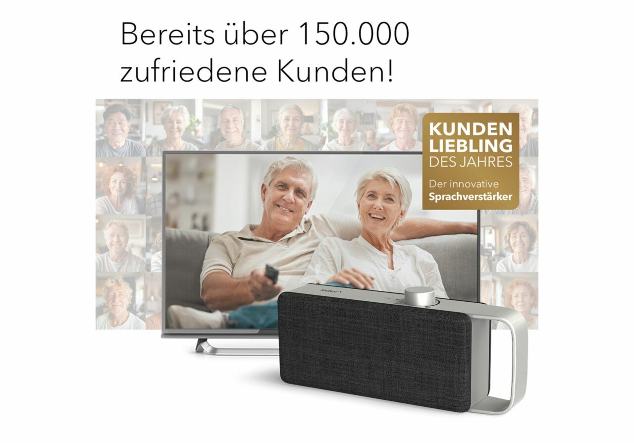 faller OSKAR TV-Sprachverstärker mit Basisstation