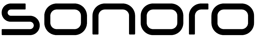 Logo Sonoro audio GmbH