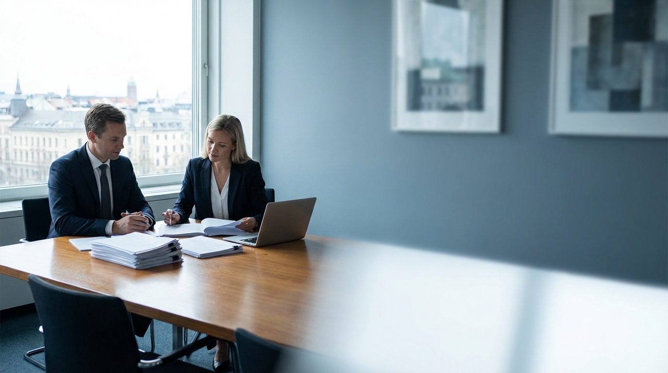 Visualisierung einer Dienstleistungszertifizierung im DVN-Normbereich