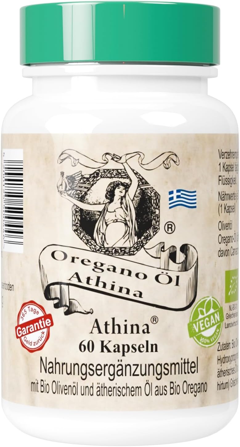 Abbildung Oregano Öl Kapsel Vegan