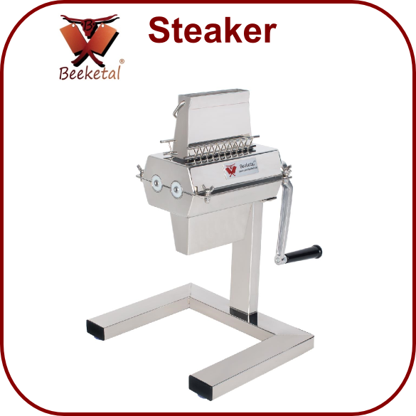 Edelstahl Handsteaker/Steaker
