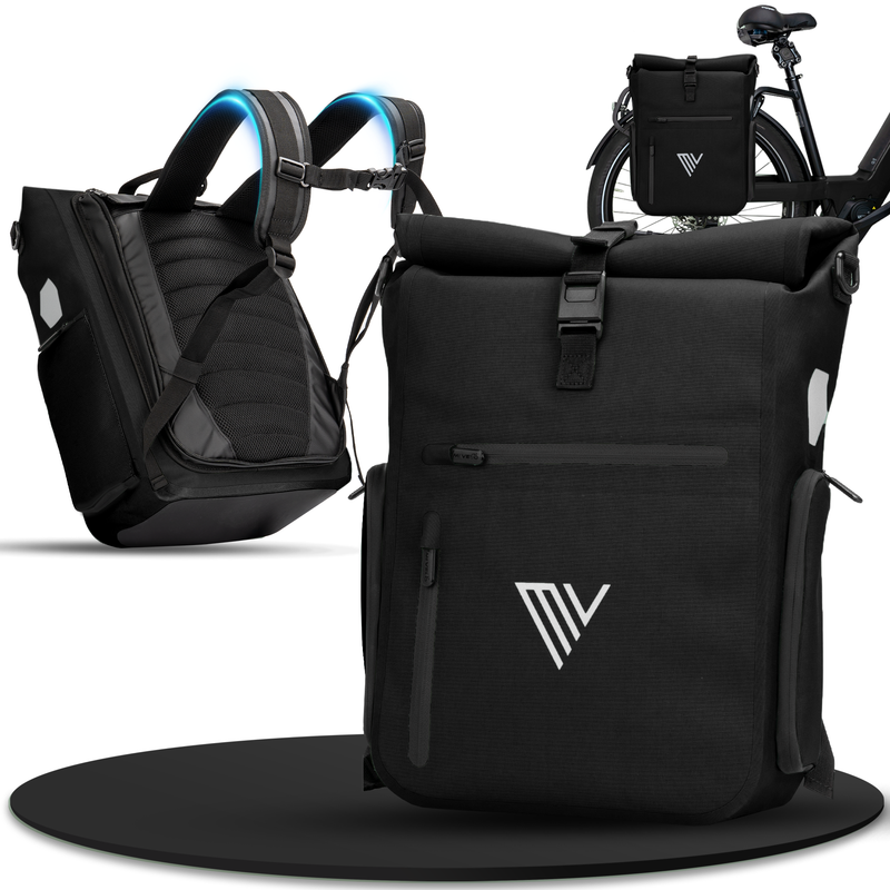 Wasserdichte 3in1 Fahrradtasche